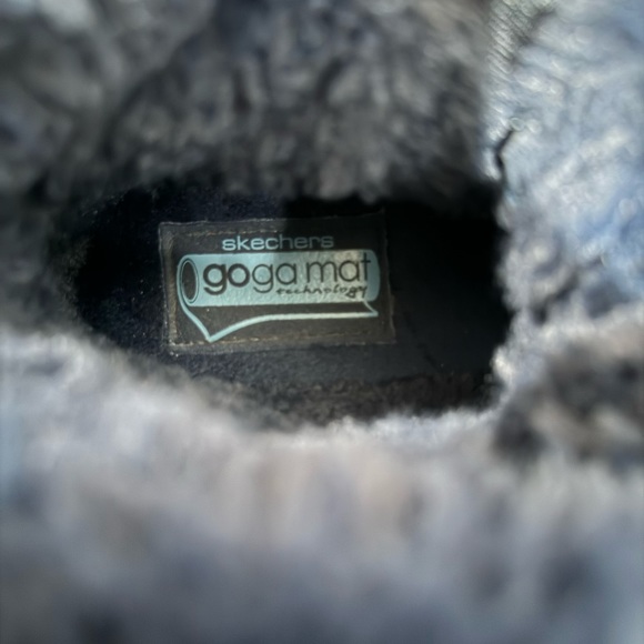 Skechers Womens On-The-Go Leather Fur Trim Round Toe Boots - Size 8 - Picture 8 of 8